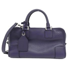 Bolsa Loewe Amazona Roxo