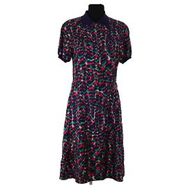 Louis Vuitton Mehrfarbiges Kleid Mehrfarben