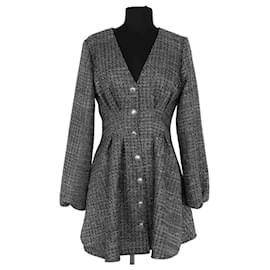 Robe Maje argentée Argenté