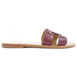 Céline Sandales en cuir de veau Celine 352413767C Rouge