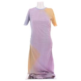Acne Vestido longo com efeito degradê Roxo