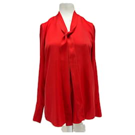Camicetta in seta rossa Rag & Bone Rosso
