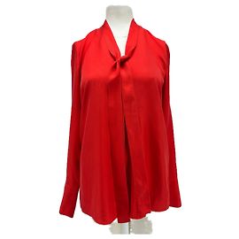 Rag & Bone Bluse aus roter Seide Rot