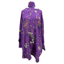 Zadig & Voltaire Top violet à motifs fleuris Violet
