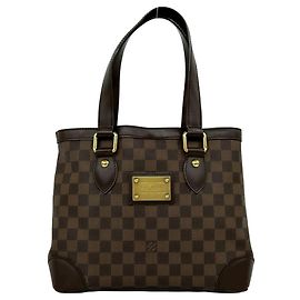 Sac cabas Louis Vuitton Hampstead PM Damier Marron