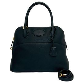 Hermès Sac Hermes Bolide 31 Taurillon Clemence Noir