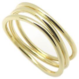 Tiffany & Co Tiffany Wave 3-Row Ring in 18K Yellow Gold Golden