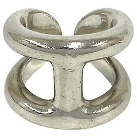 Hermès HERMES Osmo's Ring in Silver 925 Silvery