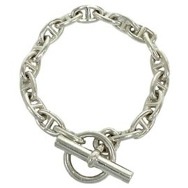 Hermès Hermes Chaine d'Ancre PM Charm Bracelet Silvery