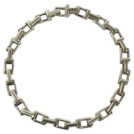 Tiffany & Co. Silver Charm Bracelet Silvery