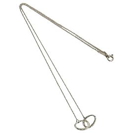 Tiffany & Co Collana Tiffany Vintage Double Loop Argento