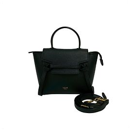 Céline Borsa Pico in pelle Celine nera Nero