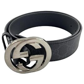 Cinturón Gucci Standard Black Negro