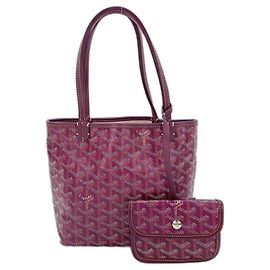 Goyard Saint Louis Junior Handtasche Lila