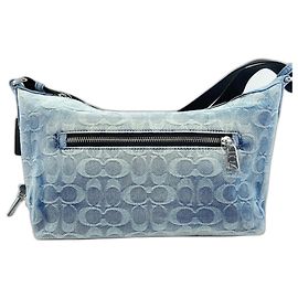 Borsa a Spalla Coach Finn Blu