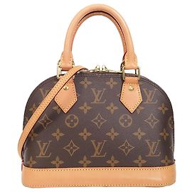 Louis Vuitton Marrom Monogram Alma BB Marrom