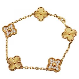 Autre Marque Bracciale Alhambra Guilloche Van Cleef & Arpels Altro