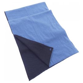 Hermès Sciarpa in seta e cashmere blu Hermes Blu