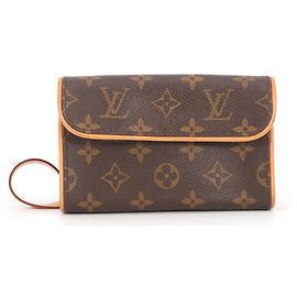 Louis Vuitton Monogram Pochette Florentine Marron Monogramme