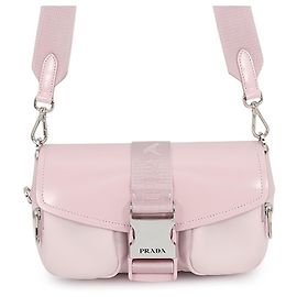Bolsa de Ombro Re-Nylon Prada Rosa