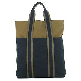 Hermès Hermes Fourre-Tout Cabas Tote Bag Nero Verde