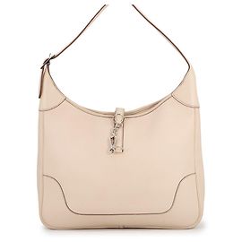 Hermès Borsa a Spalla Hermes Trim 35 in Avorio Crudo