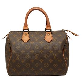 Bolsa Louis Vuitton Monogram Speedy 25 Marrom Monograma