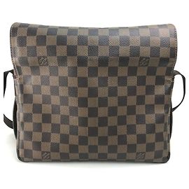 Bolsa Louis Vuitton Damier Naviglio Marrom Damier ebene
