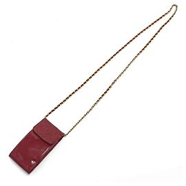 Pochette Chanel CC Coco Mark Chain Roja