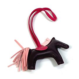 Hermès Charm per borsa Hermes Rodeo PM Marrone