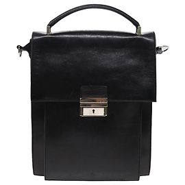 Fendi Couro Vintage Preto