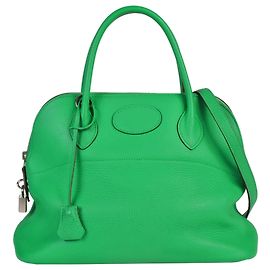 Hermès Bolsa Hermes Bolide 31 Outro Verde