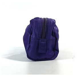 Prada 1NA350 Pochette à plaque Triangle Violet