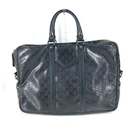 Gucci GG Imprimé Briefcase Black