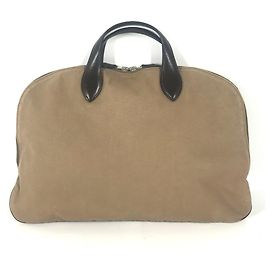 Hermès Hermes Edit 42 Tote Bag Beige Dark brown