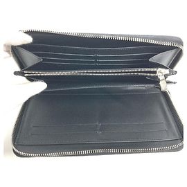 Louis Vuitton Taiga Zippy Organizer NM Long Wallet Nero