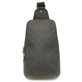 Louis Vuitton Damier Infini Avenue Sling Bag Black