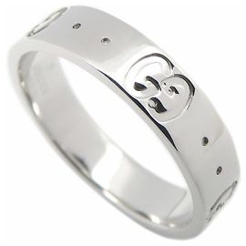 Anillo Icon Band de GUCCI en oro blanco de 18K Otro