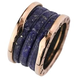 Bulgari Anello B.zero1 in oro giallo 18K di Bvlgari con Lapis Lazuli D'oro