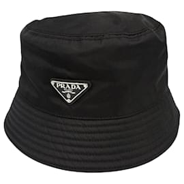 Prada Re-Nylon Bucket Hat Black