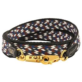 Hermès Hermes Bandoulière Shoulder Strap Black White