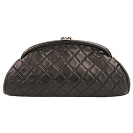 Pochette matelassée Timeless Chanel Noir
