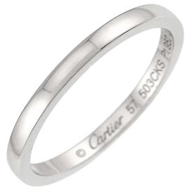 Cartier Ballerina Platinum Band Ring Other