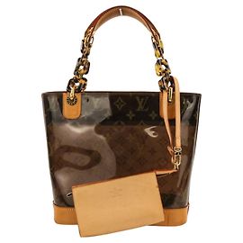 Bolsa Tote Louis Vuitton Cabas Ambre PM Marrom