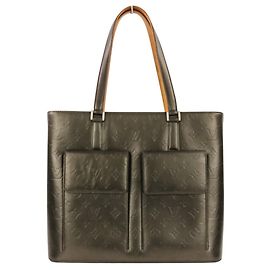 Louis Vuitton Monogram Mat Wilwood Tote Bag Metallic