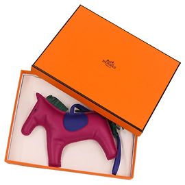 Hermès HERMES Rodeo GM Accessoire en cuir Bag Charm Violet