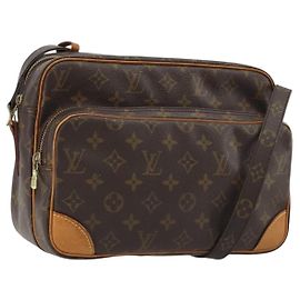 LOUIS VUITTON Bolsa de Ombro Monogram Nile M45244 LV Auth 191047A Monograma