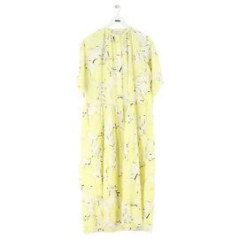 Autre Marque Vestido de seda amarelo Christian Wijnants Amarelo