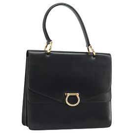 Céline Borsa CELINE in pelle nera e oro Auth mr2665V Nero D'oro