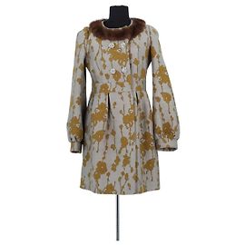 Tara Jarmon Anthracite wool coat Dark grey